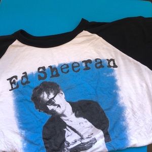 ed sheeran tour shirt